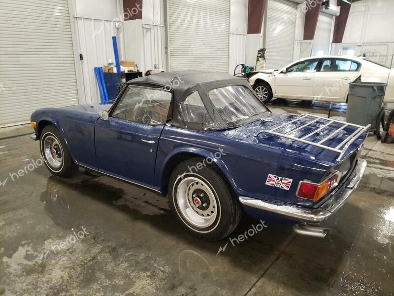 TRIUMPH CAR TR6 1972 blue    42063953 CC82759U CC82759U photo #3