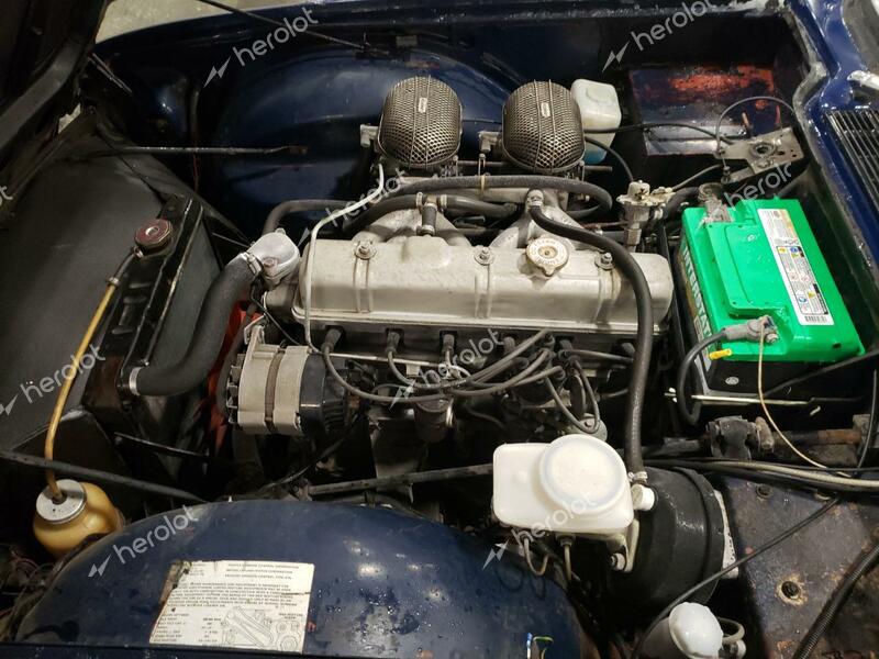 TRIUMPH CAR TR6 1972 blue    42063953 CC82759U CC82759U photo #4