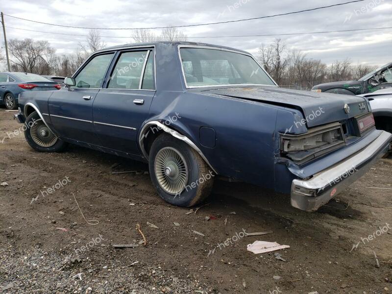 PLYMOUTH GRAN FURY 1988 blue sedan 4d gas  41848573 1P3BB26P6JW160255 1P3BB26P6JW160255 photo #3