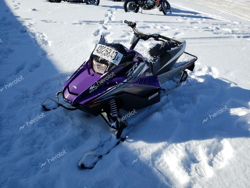 ARTC SNOWMOBILE 2018 purple    42025843 4UF18SNW4JT110175 4UF18SNW4JT110175 photo #3