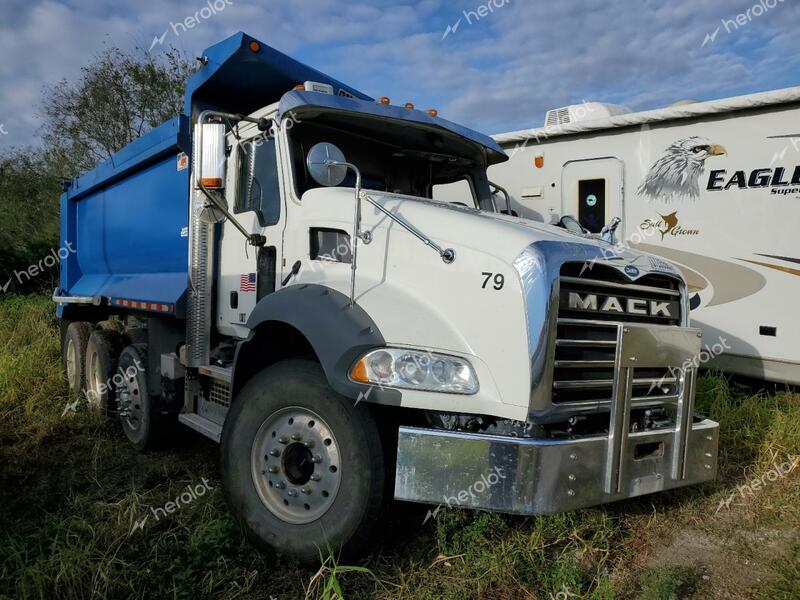 MACK GRANITE 2020 white  diesel  37285563 1M2GR2GC0LM012884 1M2GR2GC0LM012884 photo #1