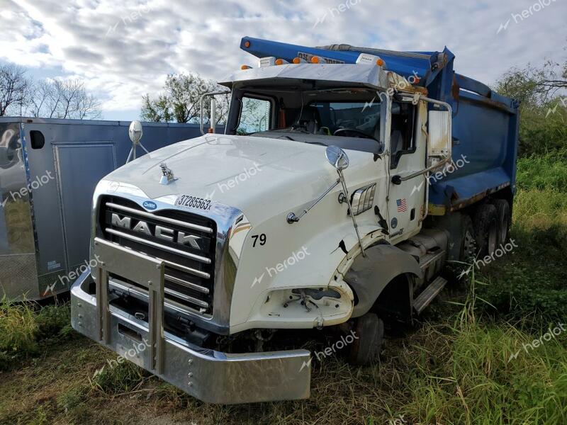 MACK GRANITE 2020 white  diesel  37285563 1M2GR2GC0LM012884 1M2GR2GC0LM012884 photo #3