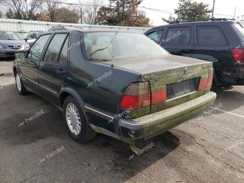 SAAB 9000 CDE 1995 green  gas  64921652 YS3CF48W6S1019265 YS3CF48W6S1019265 photo #4