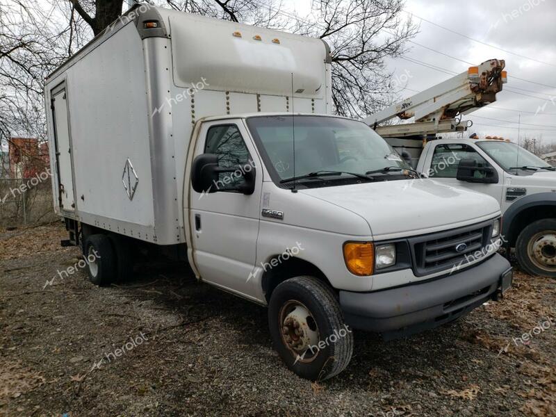 FORD E450 2007 white  gas  49962372 1FDXE45S17DB32717 1FDXE45S17DB32717 photo #1