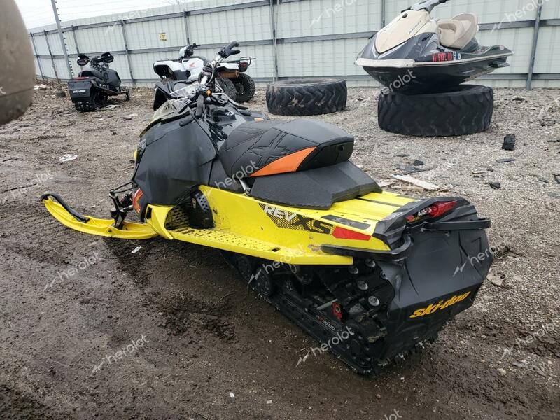 BOMBARDIER SNOWMOBILE 2015 yellow    42934743 2BPSUTFC4FV000153 2BPSUTFC4FV000153 photo #4