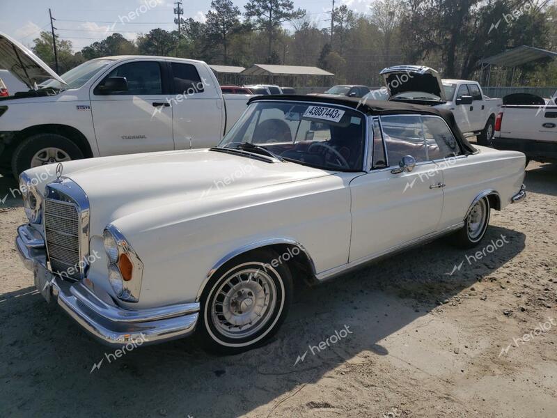 MERCEDES-BENZ 250SE 1966 white    43887443 11102112085775 11102112085775 photo #1