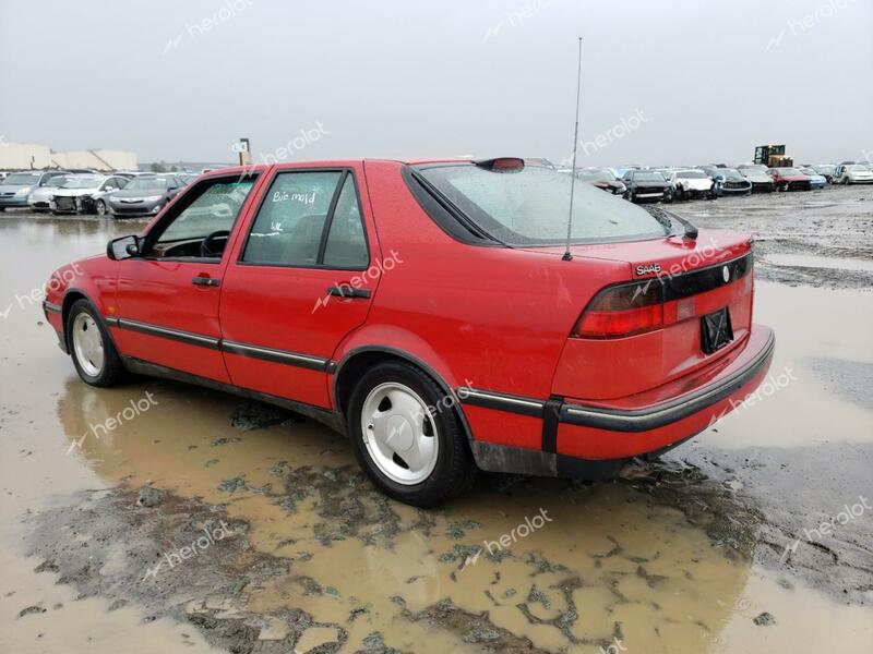 SAAB 9000 CS 1993 red  gas  36575103 YS3CK68BXP1008443 YS3CK68BXP1008443 photo #3