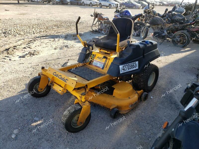 CUB LAWN MOWER 2012 yellow    42705663 22222 22222 photo #3