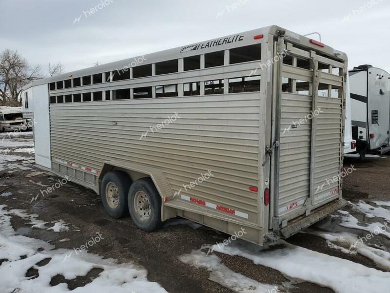 FEATHERLITE MFG INC LIVESTOCK 2007 white    70116492 4FGB124277C100905 4FGB124277C100905 photo #4