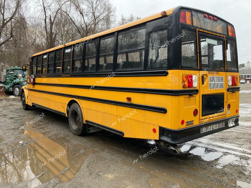 FREIGHTLINER CHASSIS B2 2014 yellow bus diesel  44991023 4UZABRDU0ECFF5286 4UZABRDU0ECFF5286 photo #4