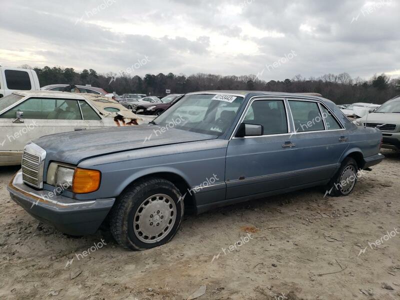 MERCEDES-BENZ 420 1986 blue  gas  40153443 WDBCA35D0GA261672 WDBCA35D0GA261672 photo #1