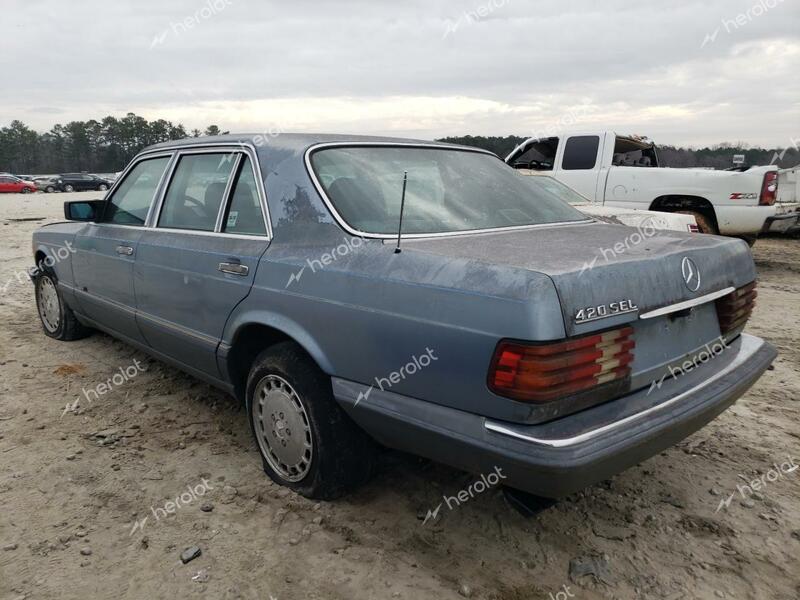 MERCEDES-BENZ 420 1986 blue  gas  40153443 WDBCA35D0GA261672 WDBCA35D0GA261672 photo #3