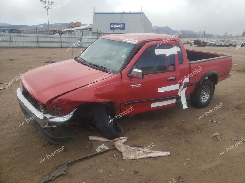 TOYOTA T100 XTRAC 1997 red  gas  43406323 JT4UN22D6V0044963 JT4UN22D6V0044963 photo #1