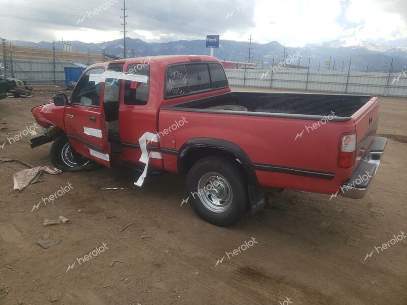 TOYOTA T100 XTRAC 1997 red  gas  43406323 JT4UN22D6V0044963 JT4UN22D6V0044963 photo #3