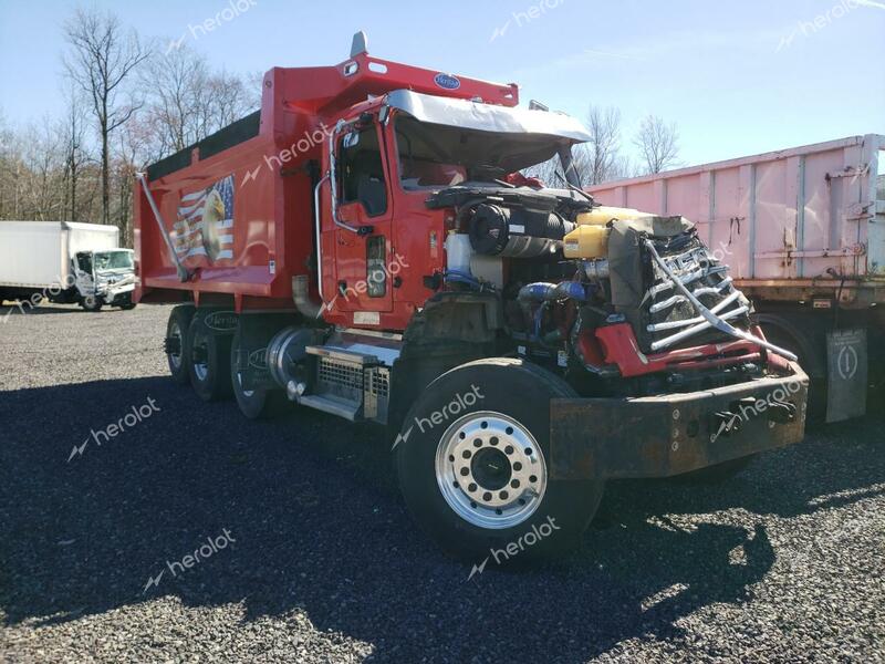 MACK GRANITE 2021 red  diesel  44964783 1M2GR4GC5MM023697 1M2GR4GC5MM023697 photo #1