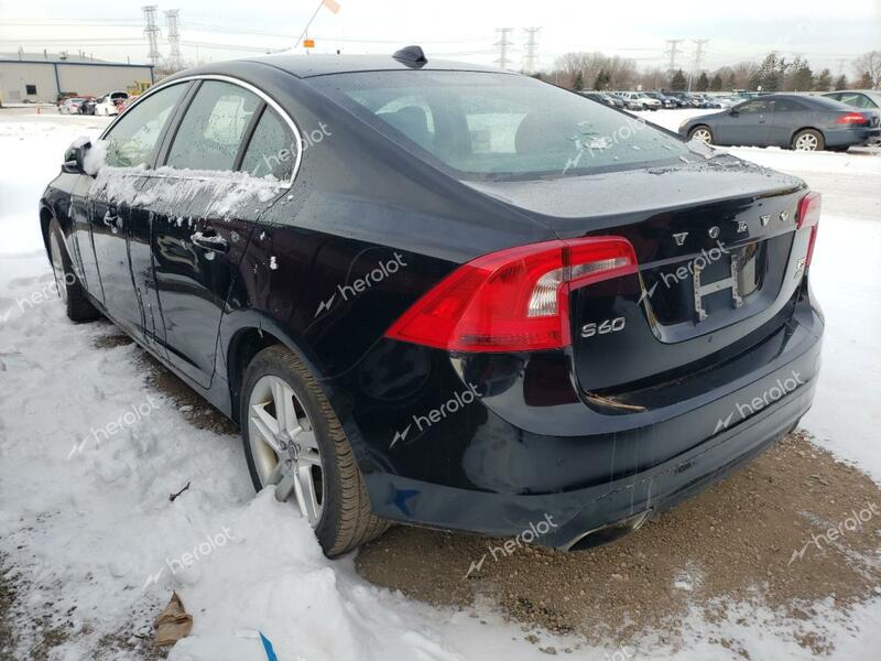 VOLVO S60 PREMIE 2015 black  gas YV1612TC4F1309878 photo #4