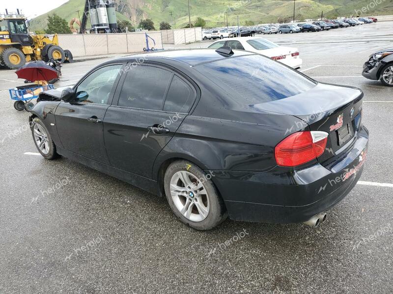 BMW 328I SULE 2008 black  gas  42881293 WBAVC53518FZ85397 WBAVC53518FZ85397 photo #3