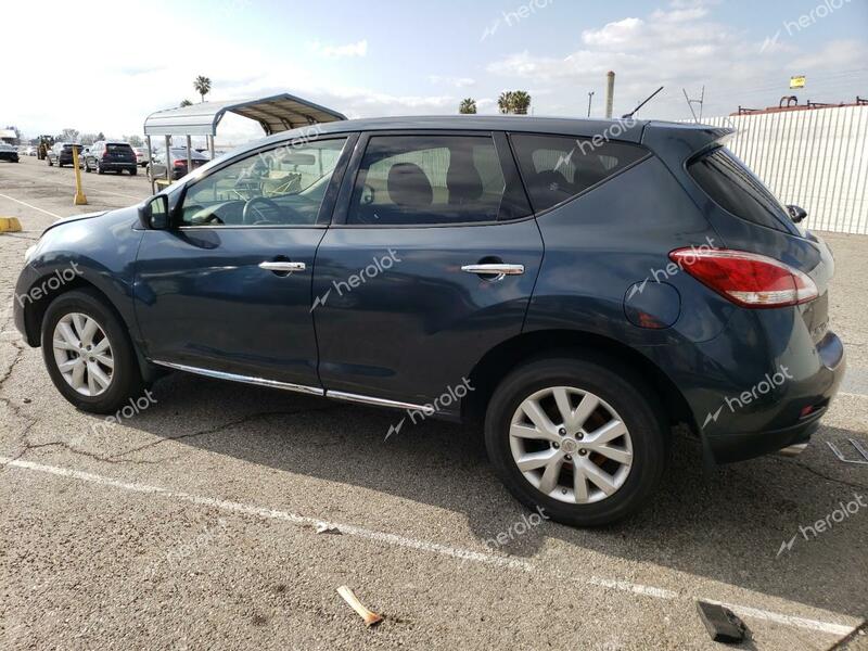 NISSAN MURANO S 2014 blue 4dr spor gas  44907263 JN8AZ1MU3EW417828 JN8AZ1MU3EW417828 photo #3