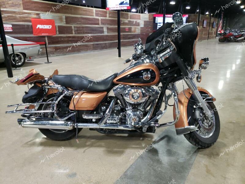 HARLEY-DAVIDSON FLHTCUI 10 2008 orange road/str gas  38823443 1HD1FC4488Y623640 1HD1FC4488Y623640 photo #1