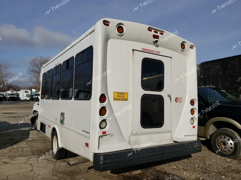 FORD E450 BUS 2014 white  gas  41710133 1FDEE4FL6EDA75927 1FDEE4FL6EDA75927 photo #3