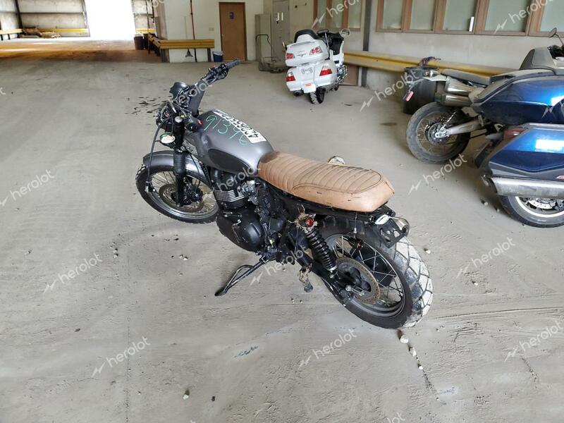 TRIUMPH MOTORCYCLE SCRAMBLER 2013 gray  gas SMT925RN4DT566617 photo #4