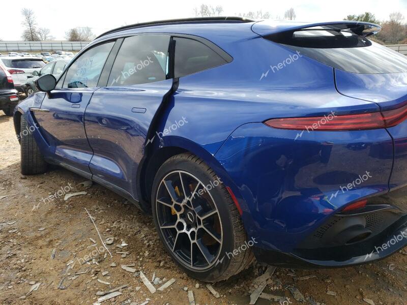 ASTON MARTIN DBX 2021 blue  gas  44354743 SCFVUJAW5MTV01278 SCFVUJAW5MTV01278 photo #3