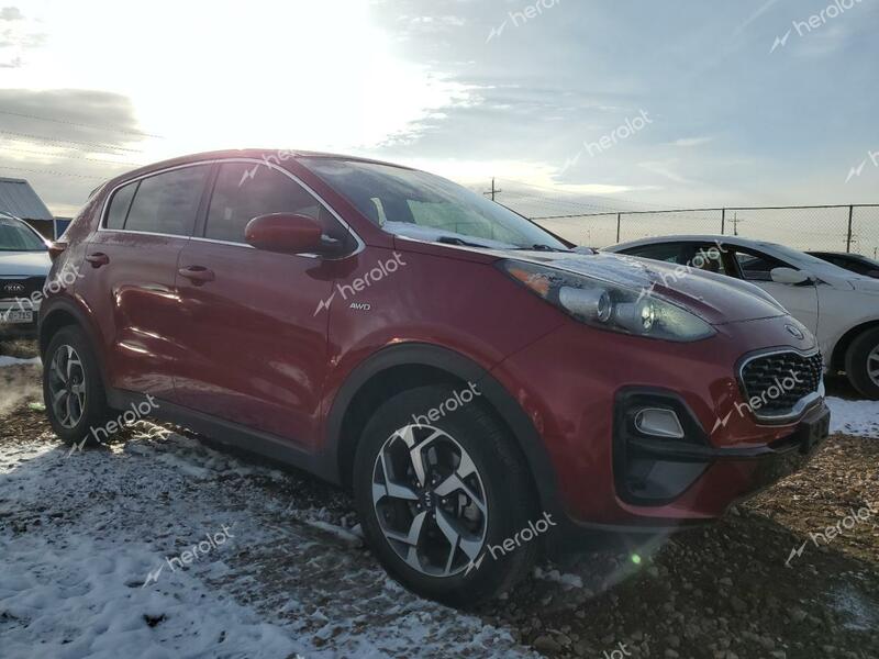 KIA SPORTAGE L 2020 red  gas  67408722 KNDPMCAC4L7636459 KNDPMCAC4L7636459 photo #1