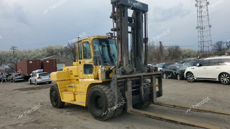 HYUNDAI FORKLIFT 2012 yellow    45834343 HHKHFT08CC0000673 HHKHFT08CC0000673 photo #1