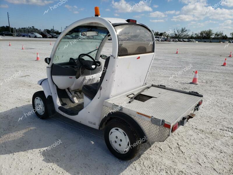 GEM GOLF CART 2010 white coupe electric  42760133 5ASGTGA46AF051383 5ASGTGA46AF051383 photo #4