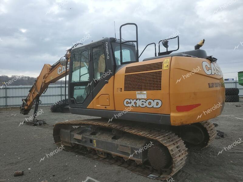 CASE EXCAVATOR 2020 yellow    44692613 DAC160K7NKS7F1751 DAC160K7NKS7F1751 photo #4