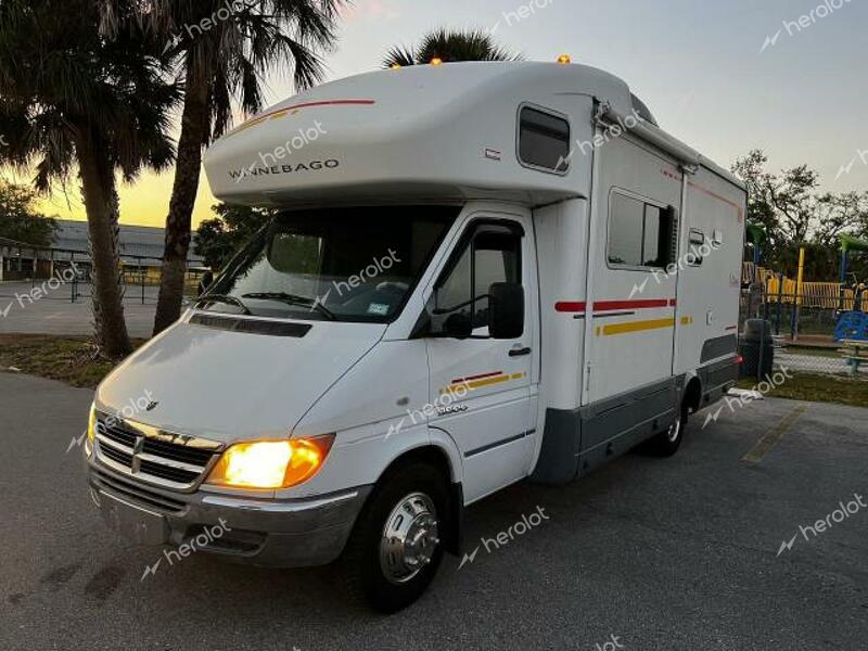 DODGE SPRINTER 3 2005 white chassis diesel  46669563 WDXPD944X55784811 WDXPD944X55784811 photo #3