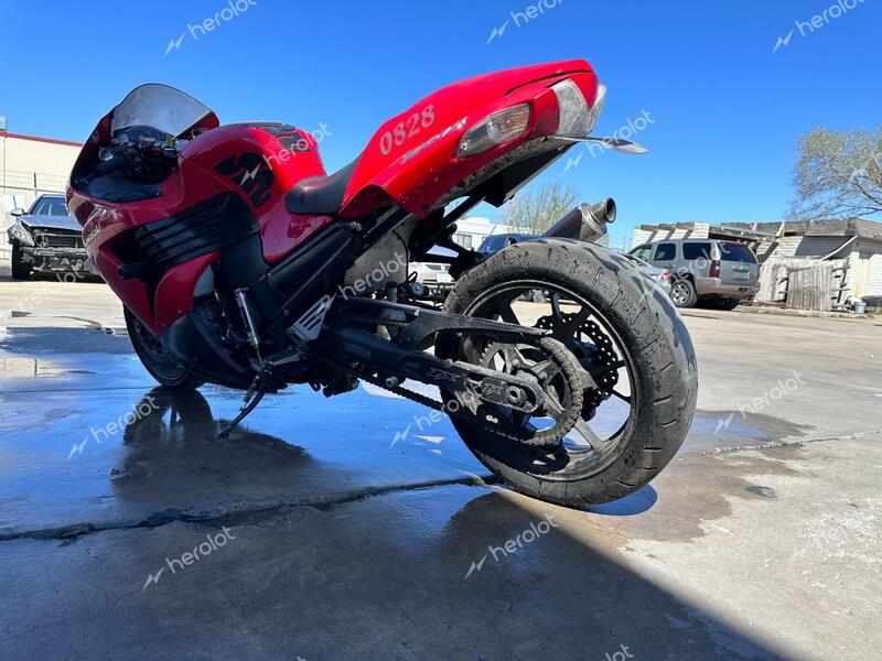 KAWASAKI ZX1400 A 2006 red racer gas  47531643 JKBZXNA146A004276 JKBZXNA146A004276 photo #4