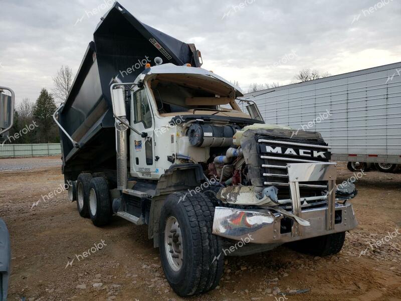 MACK GRANITE 2020 white  diesel  68371532 1M2GR4GC7LM016720 1M2GR4GC7LM016720 photo #1