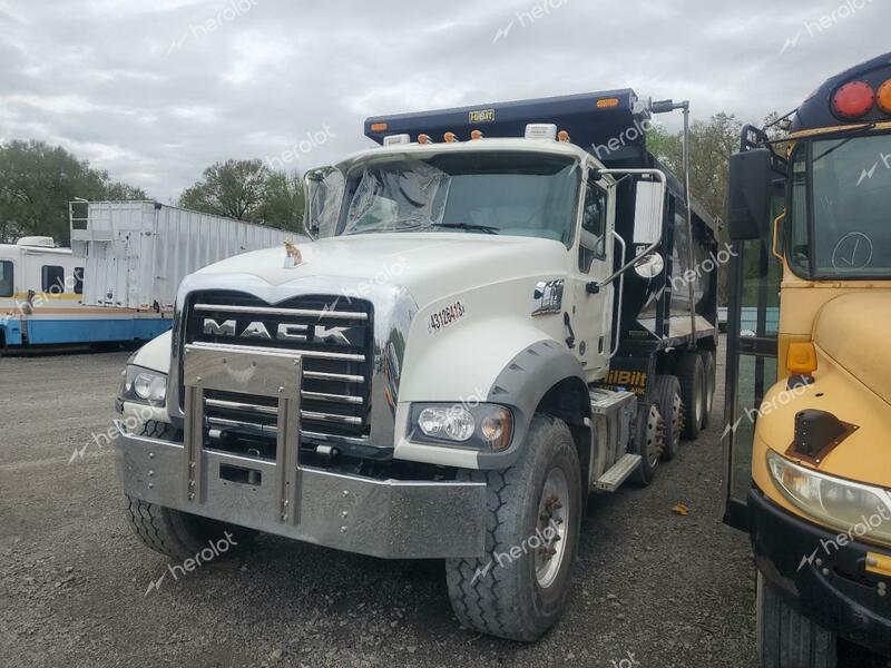 MACK GRANITE 2019 white  diesel  43126413 1M2GR4GC2KM006322 1M2GR4GC2KM006322 photo #3