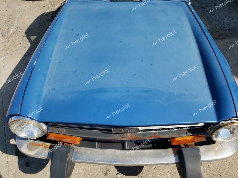 TRIUMPH CAR TR6 1974 blue   CF15634U photo #4