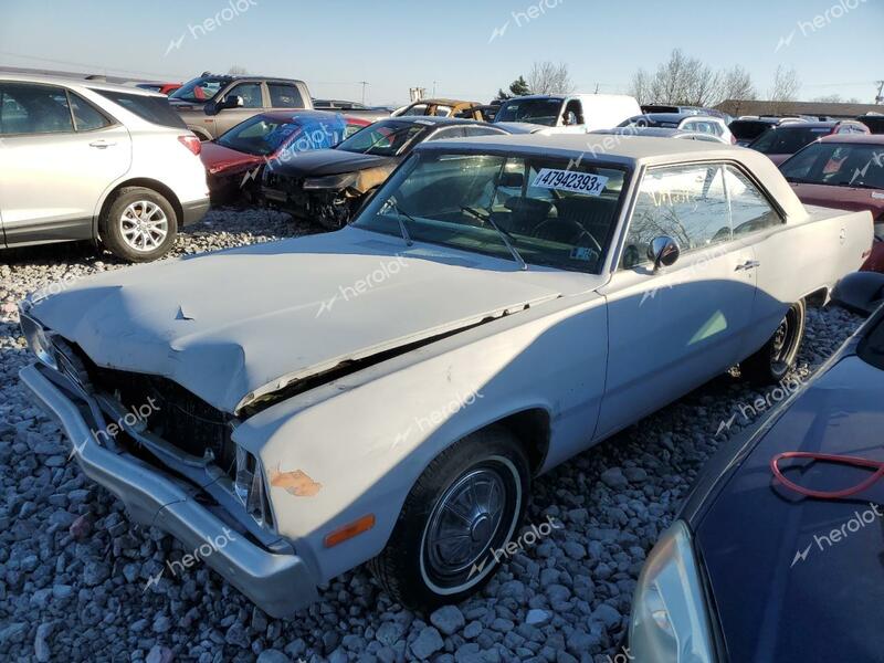 PLYMOUTH VALIANT 1973 gray    47942393 VH23C3B278107 VH23C3B278107 photo #1