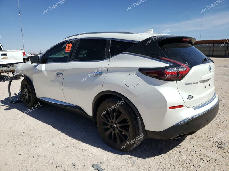 NISSAN MURANO S 2019 white  gas  45944553 5N1AZ2MS9KN157643 5N1AZ2MS9KN157643 photo #3