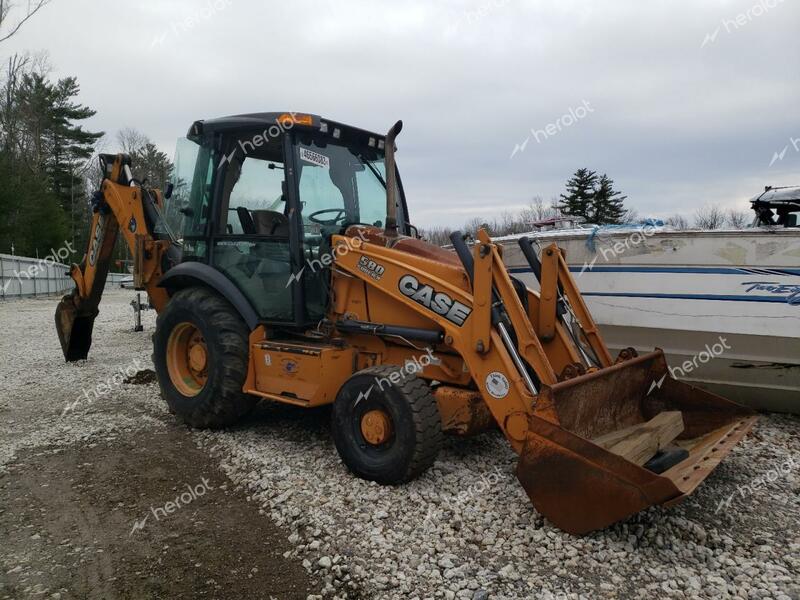 CASE BACK HOE 2012 yellow    46566083 JJGN58SNVCC564604 JJGN58SNVCC564604 photo #1