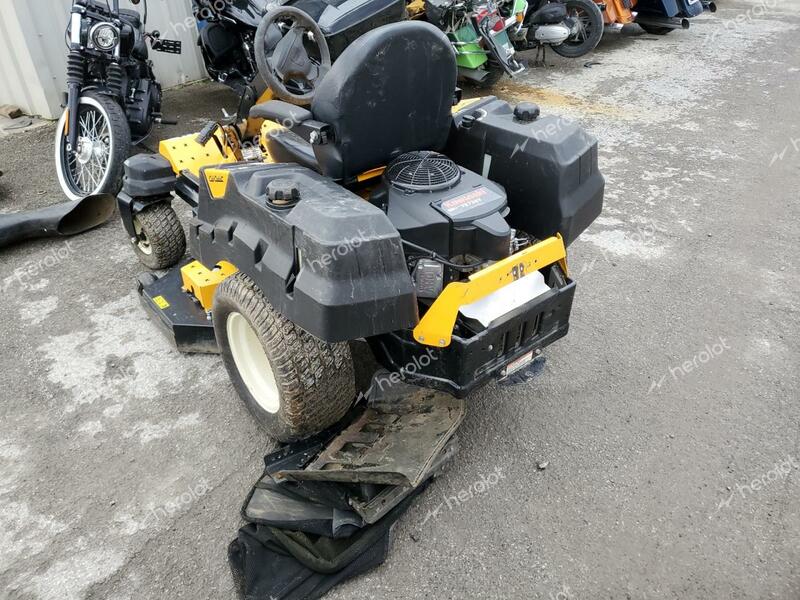 CUB LAWN MOWER 2017 yellow    71453612 1B277H60069 1B277H60069 photo #4