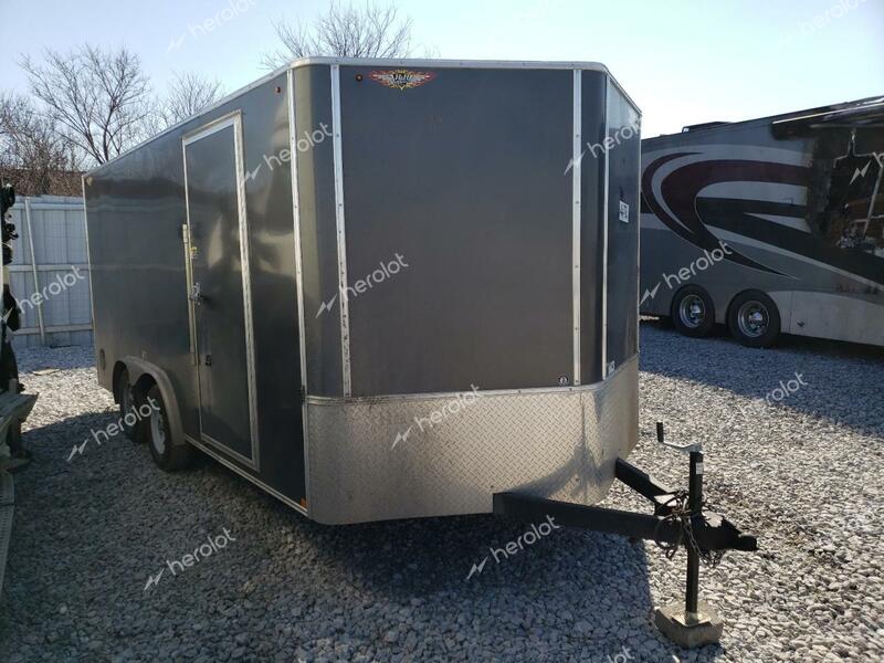 UTILITY 16 TRAILER 2021 silver    44347263 5JWTC1626MN545674 5JWTC1626MN545674 photo #1