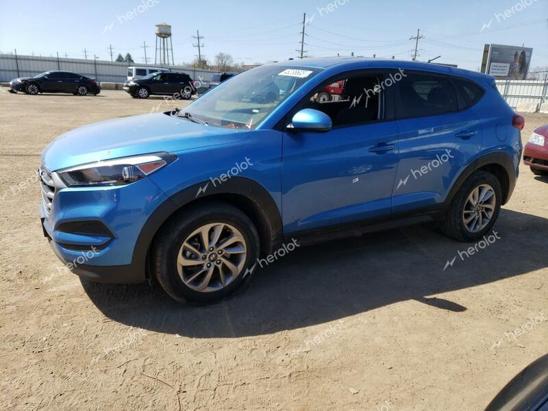 HYUNDAI TUCSON SE 2018 blue  gas  48238603 KM8J23A42JU691183 KM8J23A42JU691183 photo #1