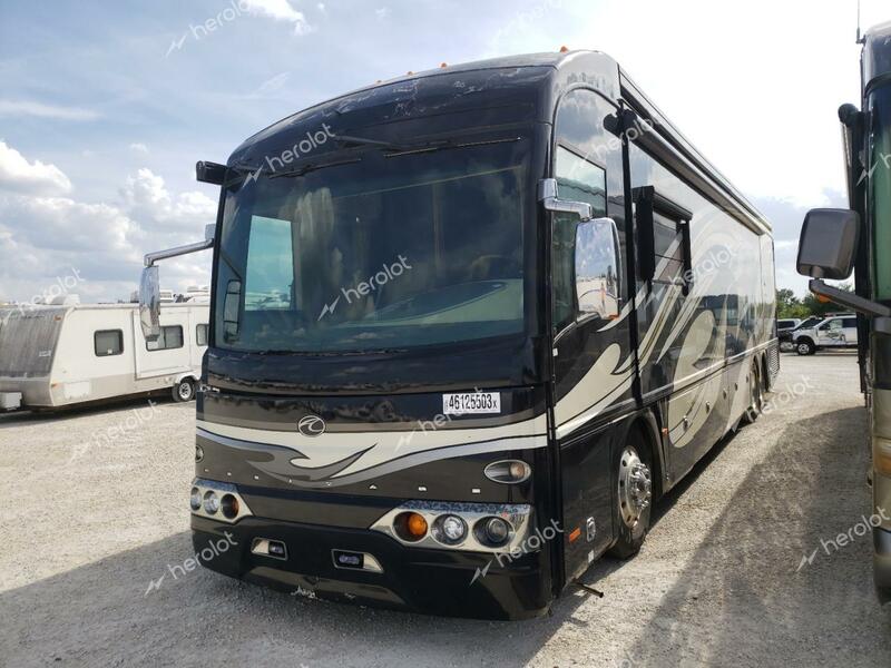 FLEE MOTORHOME 2010 two tone fire tru diesel 4VZVU1E95AC071667 photo #3