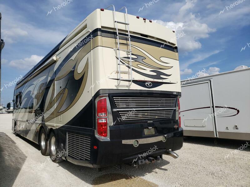 FLEE MOTORHOME 2010 two tone fire tru diesel 4VZVU1E95AC071667 photo #4