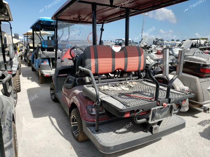 ICON GOLF CART 2021 red    62994702 LTA0075302 LTA0075302 photo #4