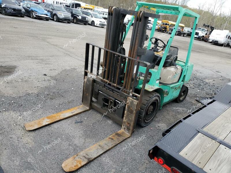 MITSUBISHI FORKLIFT 2004 green    48729353 AF14C30471 AF14C30471 photo #3