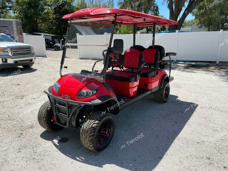 ICON GOLF CART 2023 red    49402873 G1LTA0093501 G1LTA0093501 photo #3