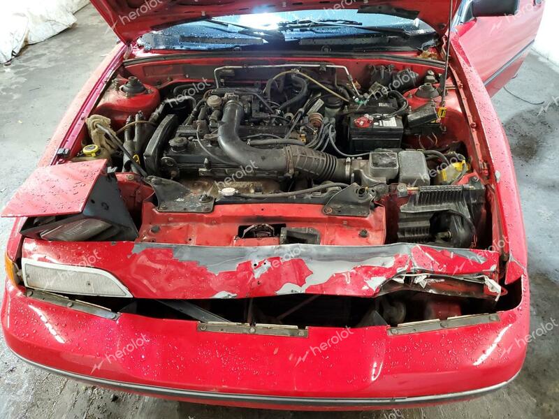 MERCURY CAPRI 1991 red  gas  45951253 6MPCT01Z8M8622962 6MPCT01Z8M8622962 photo #4