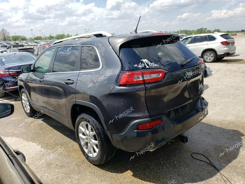 JEEP CHEROKEE L 2015 gray  flexible fuel 1C4PJLCS5FW782005 photo #3