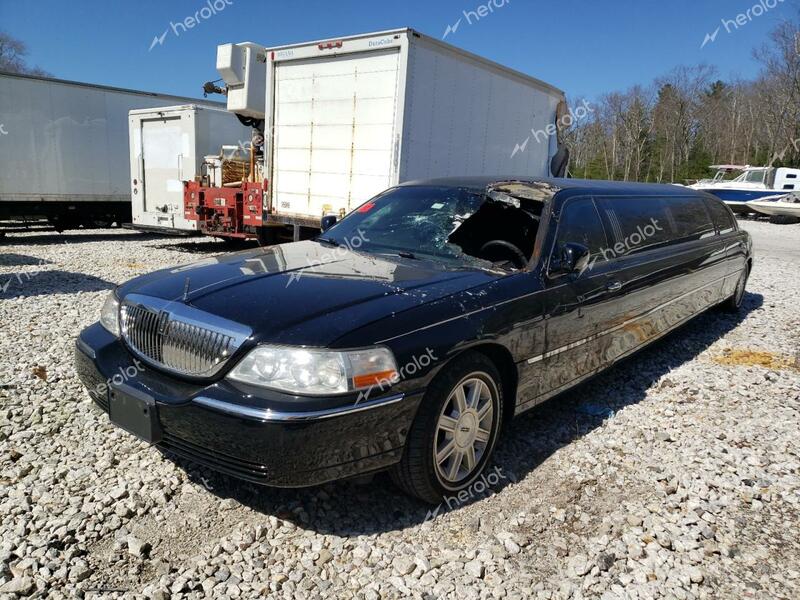 LINCOLN TOWN CAR E 2007 black limousin gas  47643483 1L1FM88W37Y624132 1L1FM88W37Y624132 photo #1