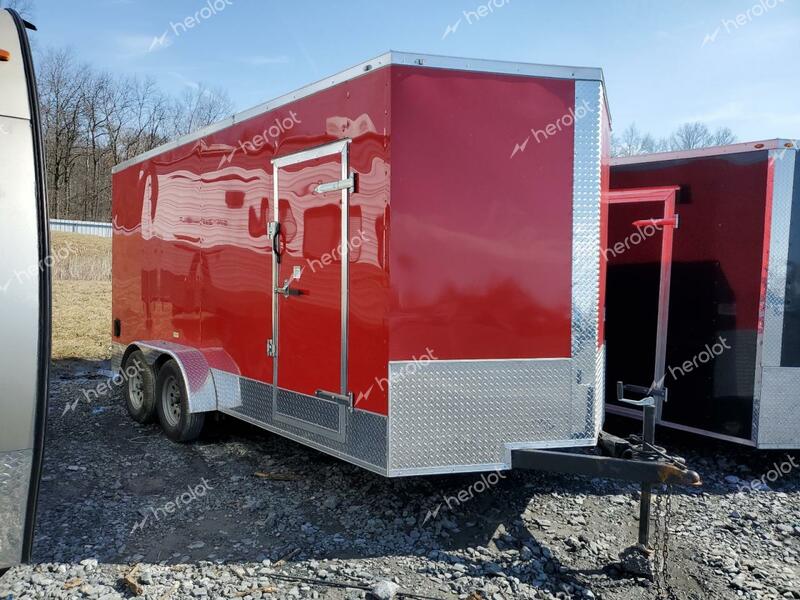 FAST CARGO TRLR 2022 red    43285893 7NBBE1626N1002891 7NBBE1626N1002891 photo #1